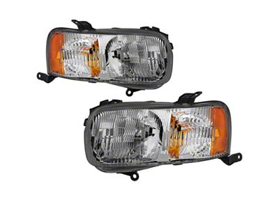 Xtune 01-04 Ford Escape OEM Style Headlights - Chrome HD-JH-FESCA01-AM-C - 9042607