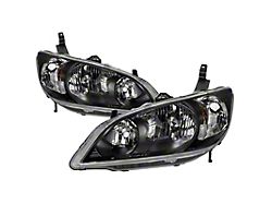 Xtune 04-05 Honda Civic Excl Hatchback/Si OEM Style Headlights - 9042706