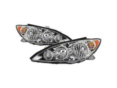 Xtune 05-06 Toyota Camry OEM Style Headlights - Chrome HD-JH-TCAM05-AM-C - 9042430