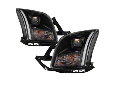 Xtune 06-09 Ford Fusion Light Bar DRL Projector Headlights - 9042119