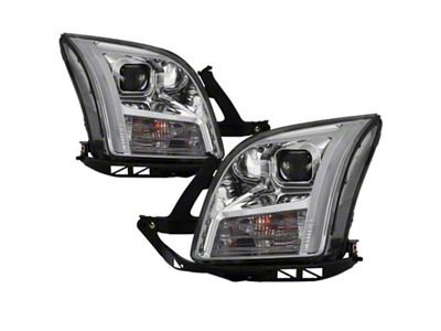 Xtune 06-09 Ford Fusion Light Bar DRL Projector Headlights - 9042126