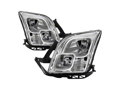 Xtune 06-09 Ford Fusion OEM Style Headlights -Chrome HD-JH-FFUS06-AM-C - 9042287