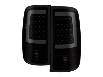 Xtune 07-13 GMC Sierra 1500 LED Tail Lights - Black - 9038518