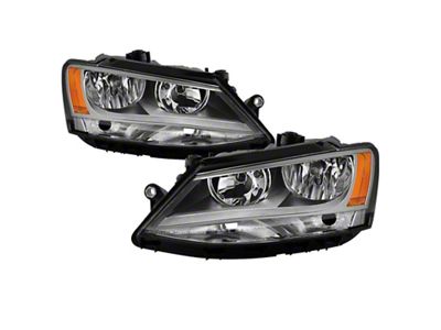 Xtune 11-18 Volkswagen Jetta Sedan OEM Style Halogen Headlights - 9042348