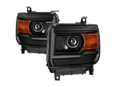 Xtune 14-15 GMC Sierra 1500 OEM Style Halogen Headlights - 9042423