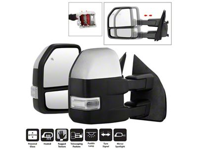 Xtune 15-17 Ford F-150 Heated LED Telescoping Pwr Mirrors - 9943072