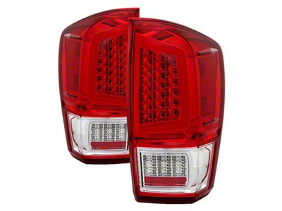 Xtune 16-18 Toyota Tacoma Light Bar LED Tail Lights - 9041709