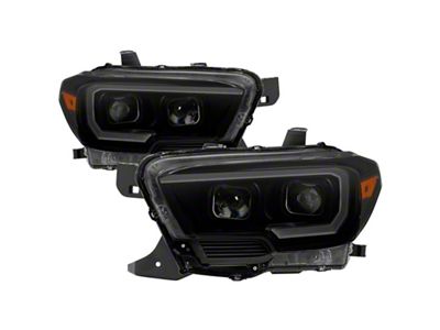 Xtune 16-18 Toyota Tacoma SR/SR5 DRL Proj Headlights w/Turn Signal - 9043000