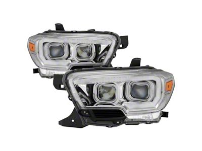 Xtune 16-18 Toyota Tacoma SR/SR5 DRL Proj Headlights w/Turn Signal - 9043017