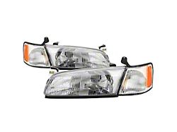 Xtune 97-99 Toyota Camry 4pc OEM Style Headlights w/Corner Lights - 9042843