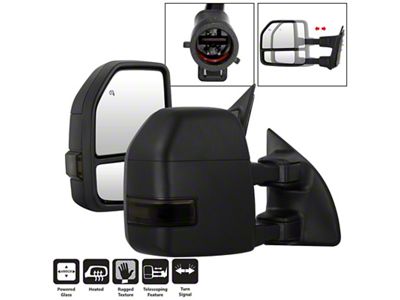 Xtune 99-07 Ford Super Duty Heated LED Signal Power Mirrors - 9943102