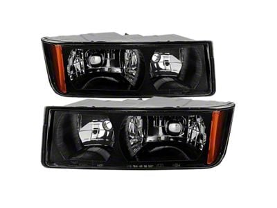 Xtune Chevy Avalanche w/ Body Cladding Only 02-06 OEM Headlights - 9029561