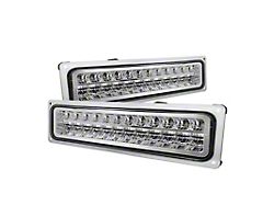 Xtune Chevy C10 88-98 LED Bumper Lights Chrome CPL-CCK94-LED-C - 5017352