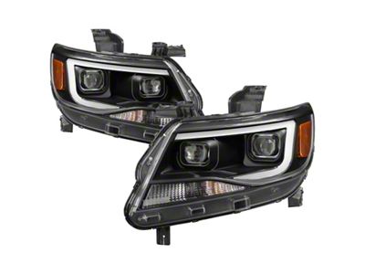 Xtune Chevy Colorado 15-17 Halogen Only Projector Headlights - DRL - 9039287