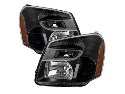 Xtune Chevy Equinox 05-09 OEM Style Headlights Black HD-JH-CEQ05-AM-BK - 9031007