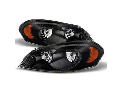 Xtune Chevy Impala 06-13 Monte Carlo 06-07 Crystal Headlights Black - 9026225