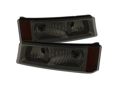 Xtune Chevy Silverado 03-06 Bumper Lights Smoke CBL-JH-CSIL03-AM-SM - 5079381