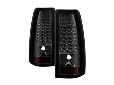 Xtune Chevy Silverado 1500/2500/3500 99-02 99-03 LED Tail Lights Smoke - 5011770