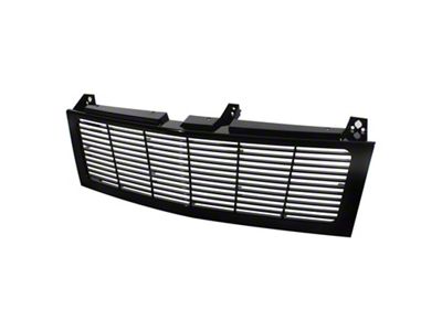 Xtune Chevy Silverado 1500/2500/3500 99-02 Horizontal Front Grille Black GRI-SP-CS99-CT-H-BK - 5017116