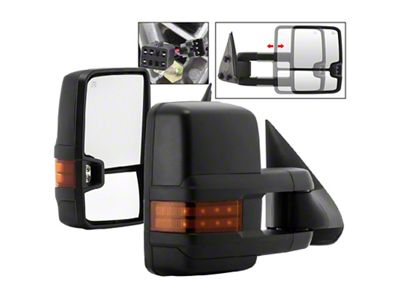Xtune Chevy Silverado 99-02 G2 Heated Amber LED Signal Telescoping - 9936678