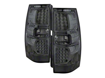 Xtune Chevy Suburban/GMC Yukon/Yukon Denali 07-14 LED Tail Lights Smoked - 9033933