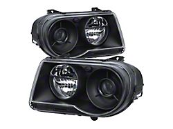 Xtune Chrysler 300C w/ Halogen Projection Style Only 05-10 Headlights - 9026584