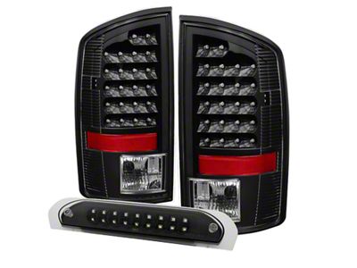 Xtune Dodge Ram 07-08 1500 LED Tail Lights w/ LED - 9032790