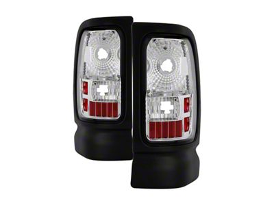 Xtune Dodge Ram 1500/2500/3500 94-01 Euro Style Tail Lights Chrome - 5012760
