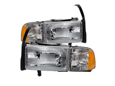Xtune Dodge Ram 1500 94-01 OEM Style Headlights w/ Corner - 9032141