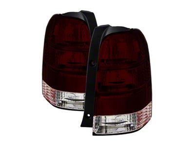 Xtune Ford Escape 01-07 OEM Style Tail Lights Red Smoked - 9030970