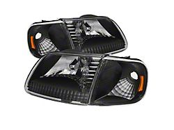 Crystal Headlights w/Corner (97-03 Ford F150 / 97-02 Expedition)