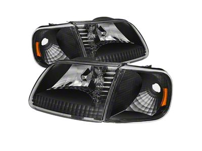 Xtune Ford F150 97-03 / Expedition 97-02 Crystal Headlights w/Corner - 5070319