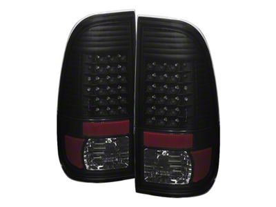 Xtune Ford F250/350/450/550 Super Duty 99-07 LED Tail Lights Black - 9027642