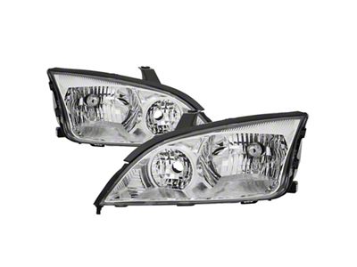 Xtune Ford Focus 05-07 OEM Style Headlights - Chrome HD-JH-FFOC05-C - 9037320