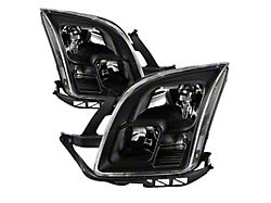 Xtune Ford Fusion 2006-2009 OEM Style Headlights -Black HD-JH-FFUS06-AM-BK - 9035234