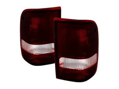 Xtune Ford Ranger 93-97 OE Style Tail Lights Red Smoked - 9030574
