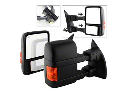 Xtune Ford Superduty 08-15 L&R Extendable Power Heated Adjust Mirror - 9935756