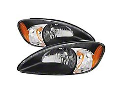 Xtune Ford TaurUS 2000-2007 Crystal Headlights Black HD-JH-FTA00-AM-BK - 9024740