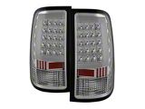 Xtune GMC Sierra 07-13 LED Tail Lights Chrome ALT-ON-GS07-G2-LED-C - 5081568