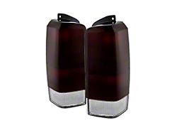 Xtune Jeep Cherokee 1997-2001 OEM Style Tail Lights Red Smoked - 9029868