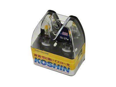 Xtune Koshin 880 Hyper Yellow Halogen Light Bulbs 12V 27W - 5032980