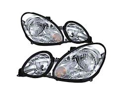Xtune Lexus GS300/GS400/GS430 98-05 Halogen Only Crystal Headlights Chrome HD-JH-LGS98-C - 9026928