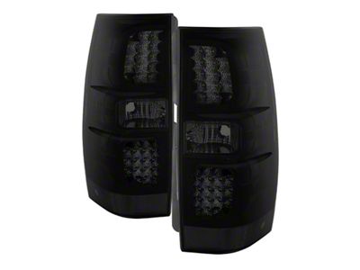 Xtune Mc Yukon/Yukon Denali 07-14 LED Tail Lights Black Smoked - 9033926