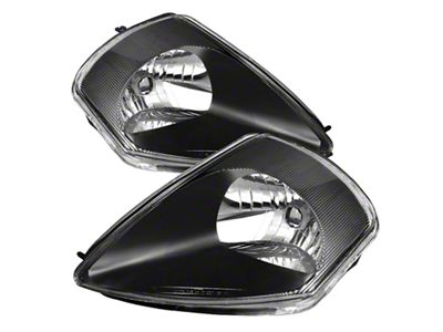 Xtune Mitsubishi Eclipse 00-05 Crystal Headlights Black HD-JH-ME00-BK - 9023965