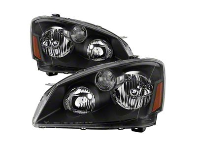 Xtune Nissan Altima 05-06 Halogen Model Only OEM Style Black - 9031823