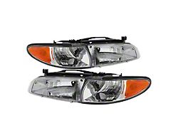 Crystal Headlights w/ Amber Corner (97-03 Pontiac Grand Prix)