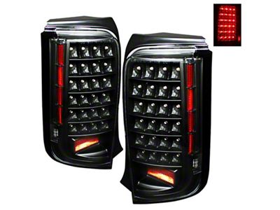 Xtune Scion Xb 08-10 LED Tail Lights Black ALT-ON-TSXB08-LED-BK - 5013156