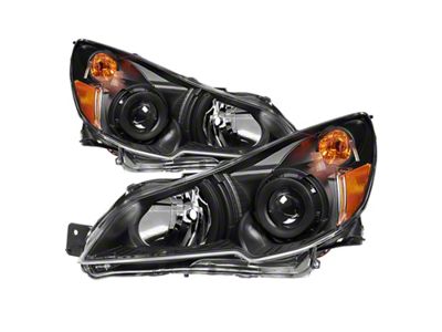 Xtune Subaru Legacy 10-12 / Outback 10-12 OEM Style Headlights-Black - 9035746