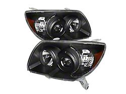Xtune Toyota 4Runner 06-09 Crystal Headlights Black HD-JH-T4R06-AM-BK - 9023378