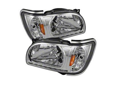 Xtune Toyota Tacoma 01-04 1 Piece w/ Chrome Trim Corner - 5056368